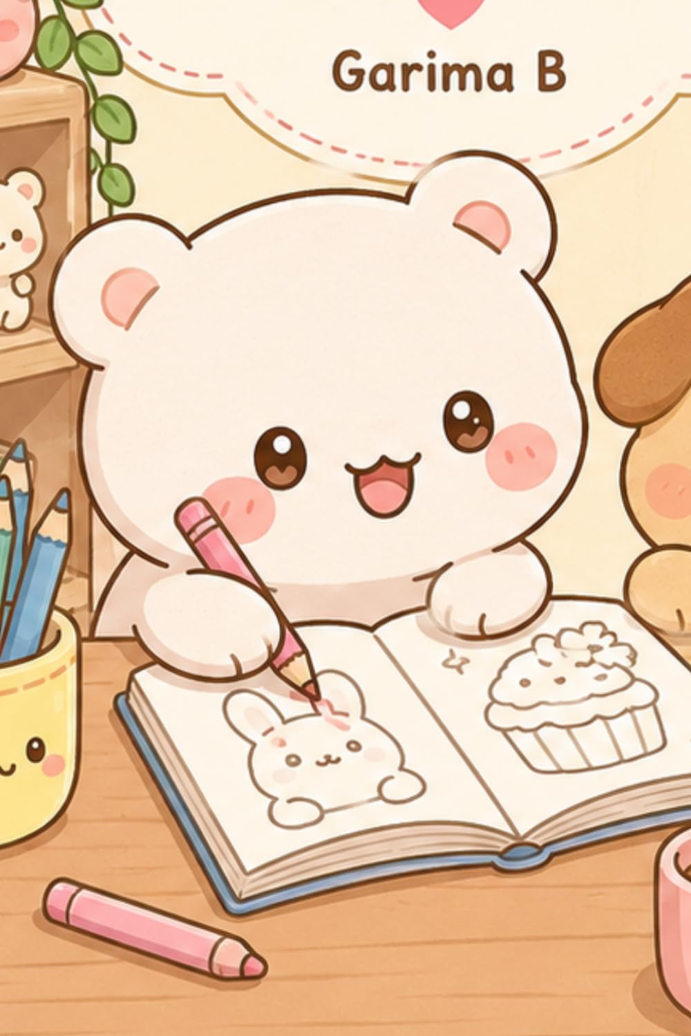75 Cute Kawaii Coloring Book: Cute Kawaii Coloring Pages for Teens, Adults, and Kids (Coloring Books For Kids and Adults)