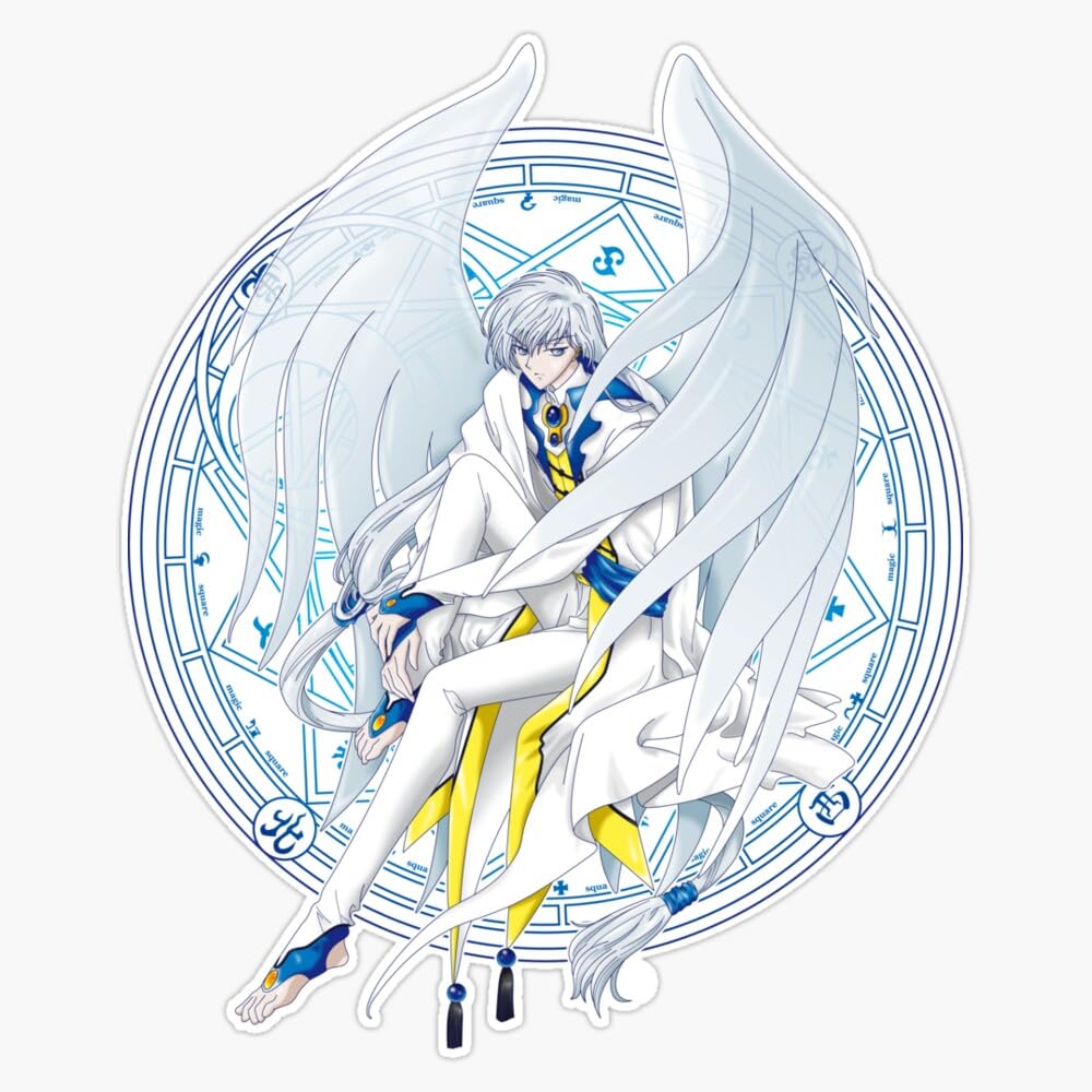 Yue Card Captor Sakura Sticker Decal Laptop Car Window Vinyl 5"