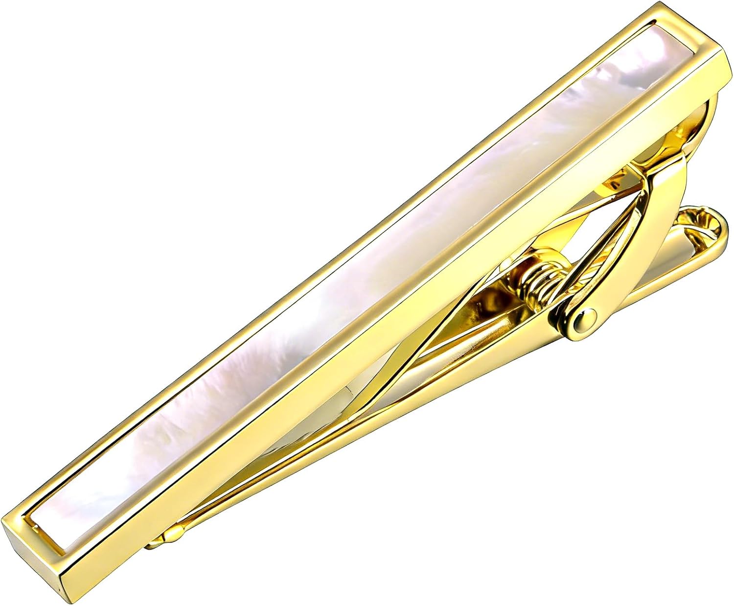 Personalized Gold Silver Tie Clip Unique Zirconia Golf Flower Gothic Skull Cross Tie Bar Clip for Men Party Holiday Halloween Jewelry with Box