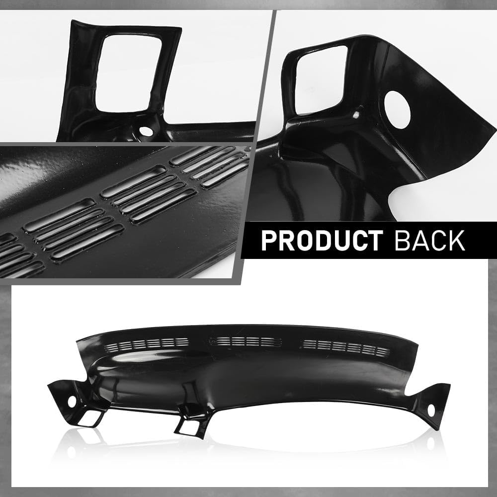 G-PLUS Dashboard Molded Dash Cover Compatible with 1999-2006 Chevy Silverado GMC Sierra 1500 & 2500/2000-2006 Chevy Tahoe Avalanche Suburban GMC Yukon/XL (Does NOT FIT 2000 Denali) Black