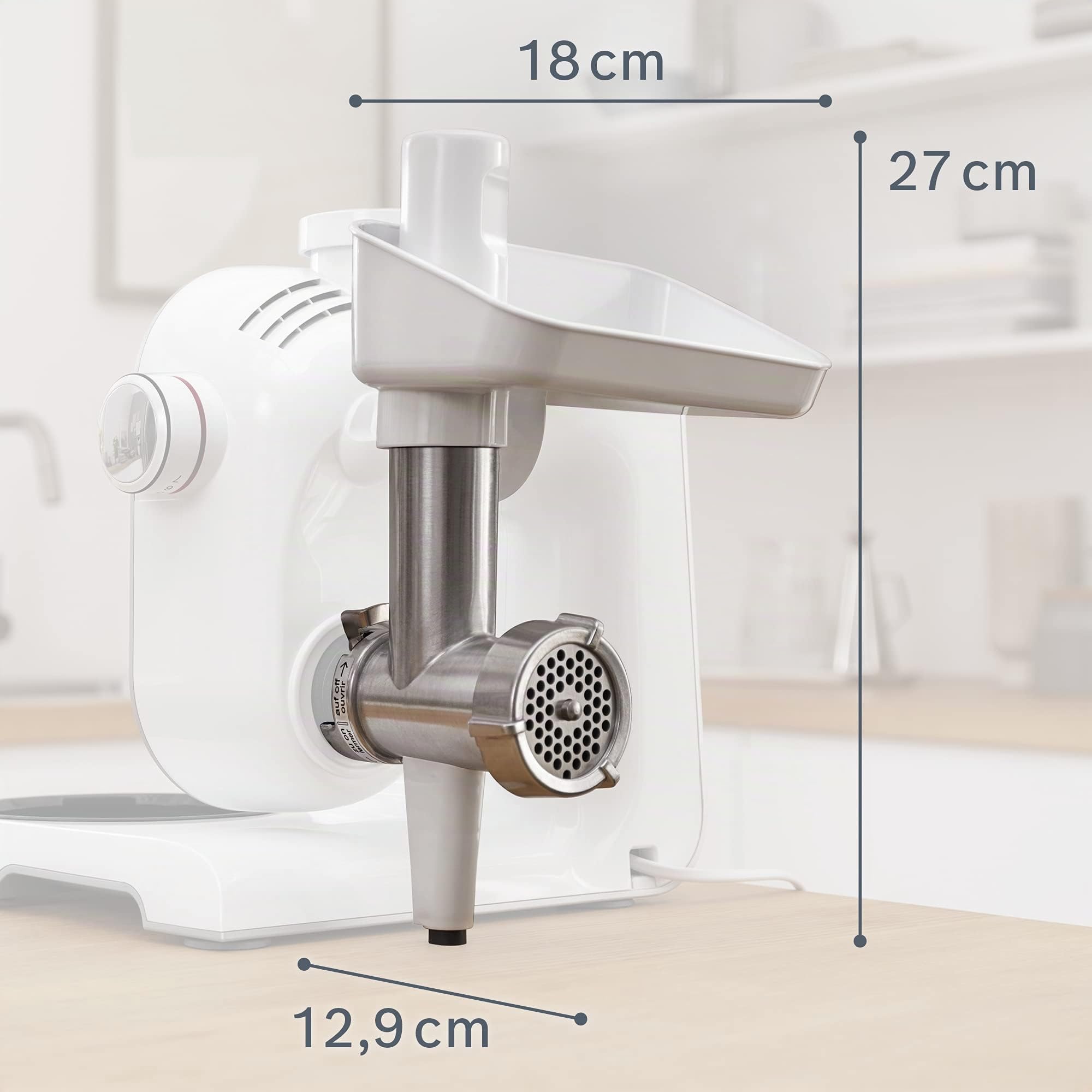 Bosch MUZ5FW1 - Accessoire hachoir à viande, Durable, facile à nettoyer