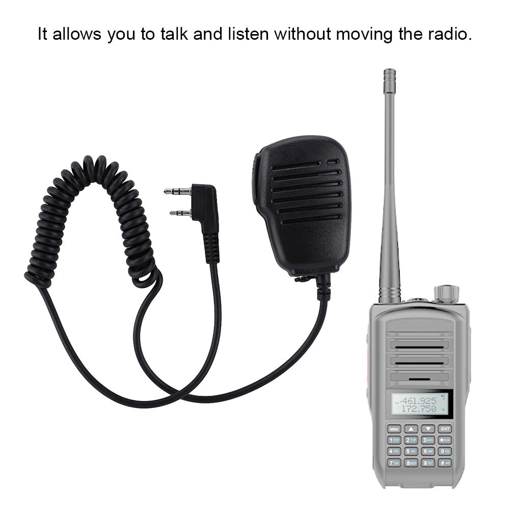 ZER3 Portable Haut-parleur D'épaule Portatif Microphone De Talkie