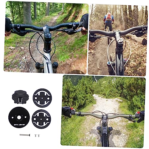 Baluue 1 Conjunto assento de computador de bicicleta base de cronômetro de bicicleta suporte de guid