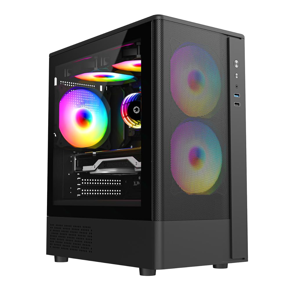 PALICOMP AM5 Gaming PC • AMD RYZEN 9 7900 • 32GB DDR5 RAM • 2TB M.2 nVME SSD • Windows 11 • NVIDIA RTX3050 6GB • WIFI6 • Bluetooth • Silent — view 6