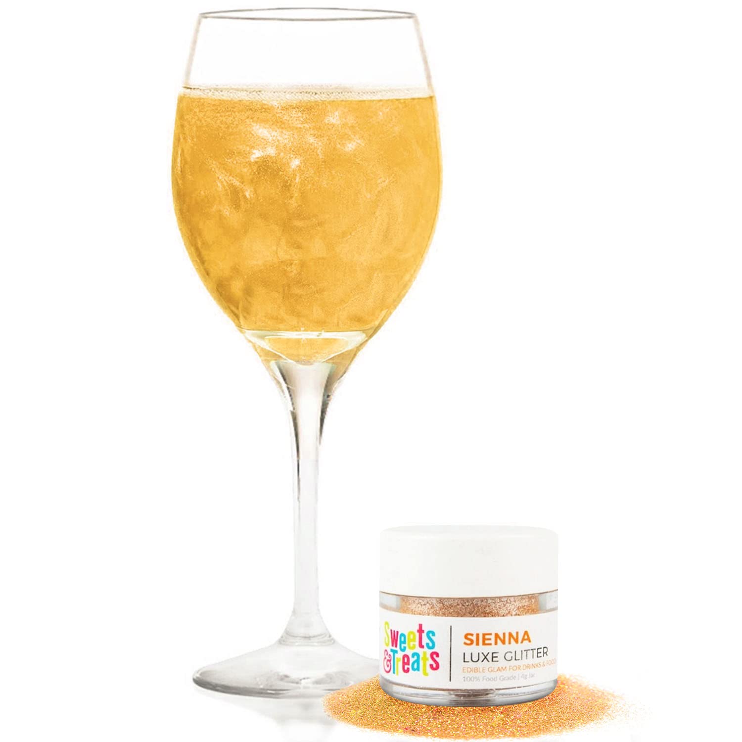 Edible Glitter for Drinks, Edible Glitter for Cakes, Drink Glitter, Brew Glitter, Bronze Edible Glitter Cake Decorations Edible Bronze Glitter, Edible Glitter for Strawberries, Cocktail Glitter