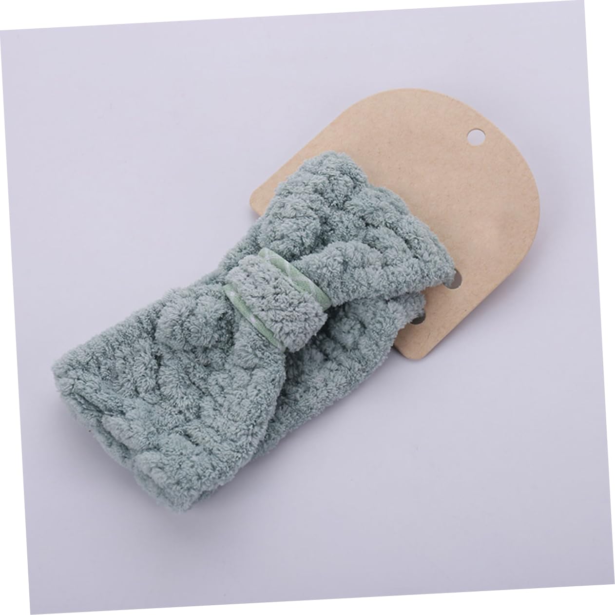 FRCOLOR 6pezzi Fasce Make-up Fleece Da Design Con Fiocco Fascia Elasticizzata Per Sport Doccia e Trucco Comfort e Stile Per Donne Colori Casual