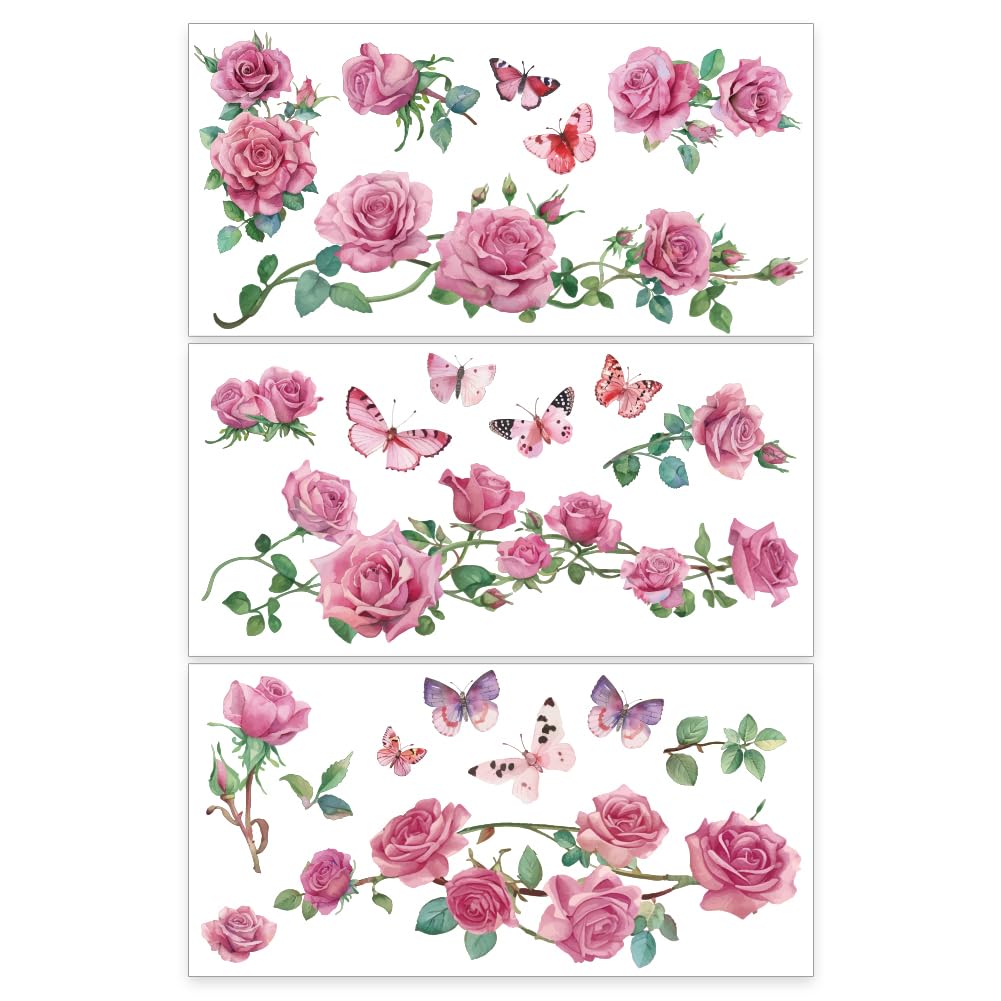 Set Di Adesivi E Carta Decorativa A Tema Farfalla, Rilievo Floreale, Per Scrapbooking E Journaling, 20 Disegni