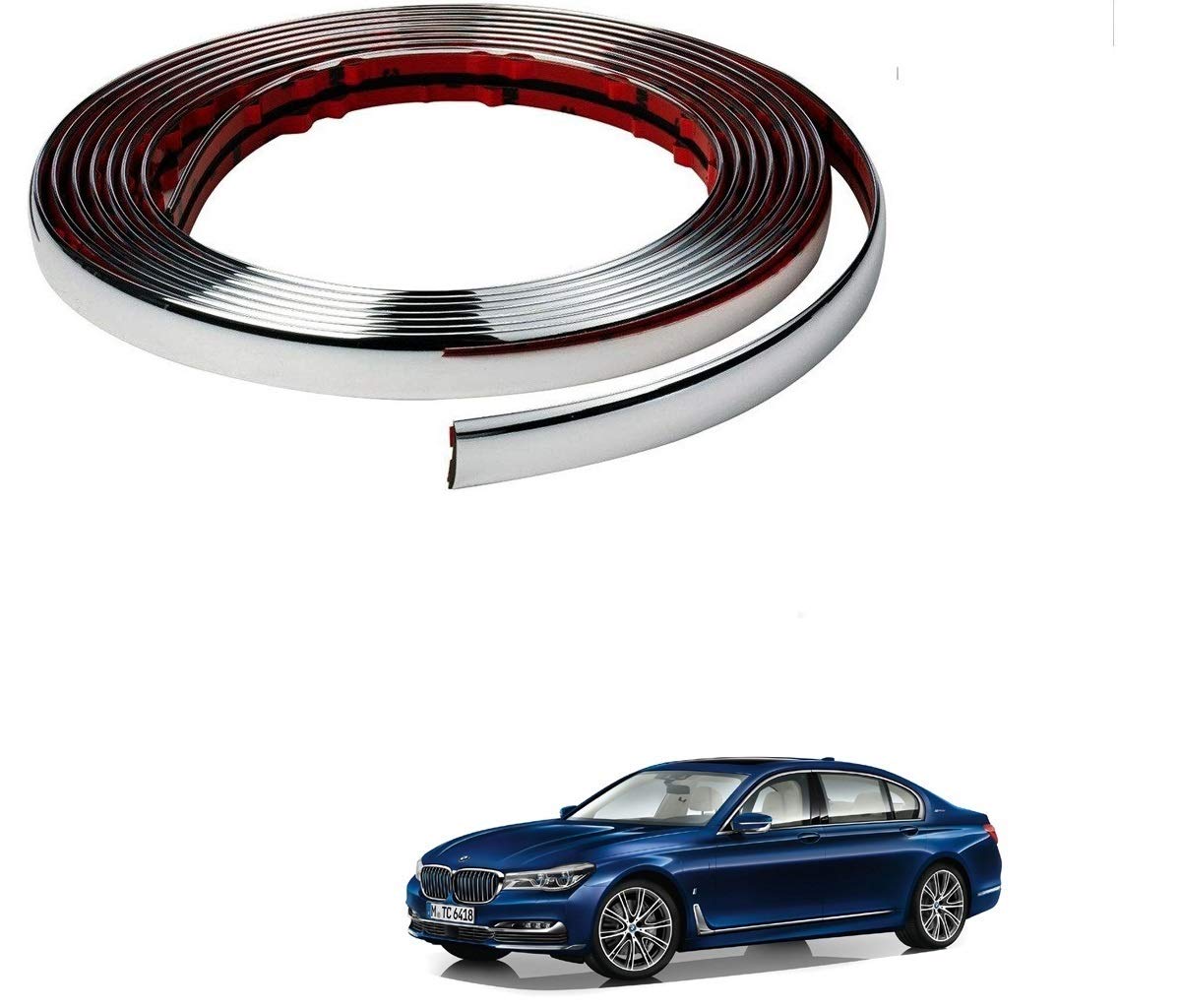 Kozdiko Car Side Window Chrome Beading Roll 10MM 20 Mtr for BMW 7 Series-picture-33