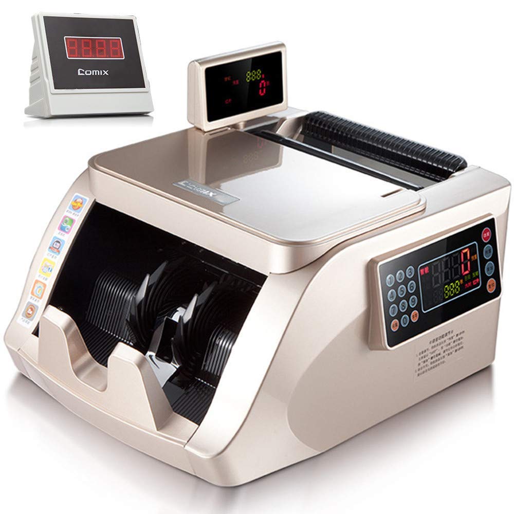 Buy WOLJW Cash Counting Machine Money Counting Machine with 2 LED ...