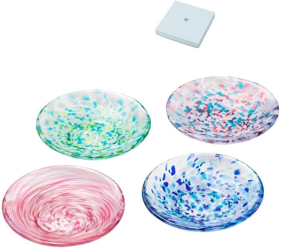 有田焼 十四代 辻常陸 染付 桔梗文 うちわ型 手描き 銘々皿 5客組 懐石 有田焼 十四代 辻常陸 染付 桔梗文 うちわ型 手描き 銘々皿 5客組 懐石