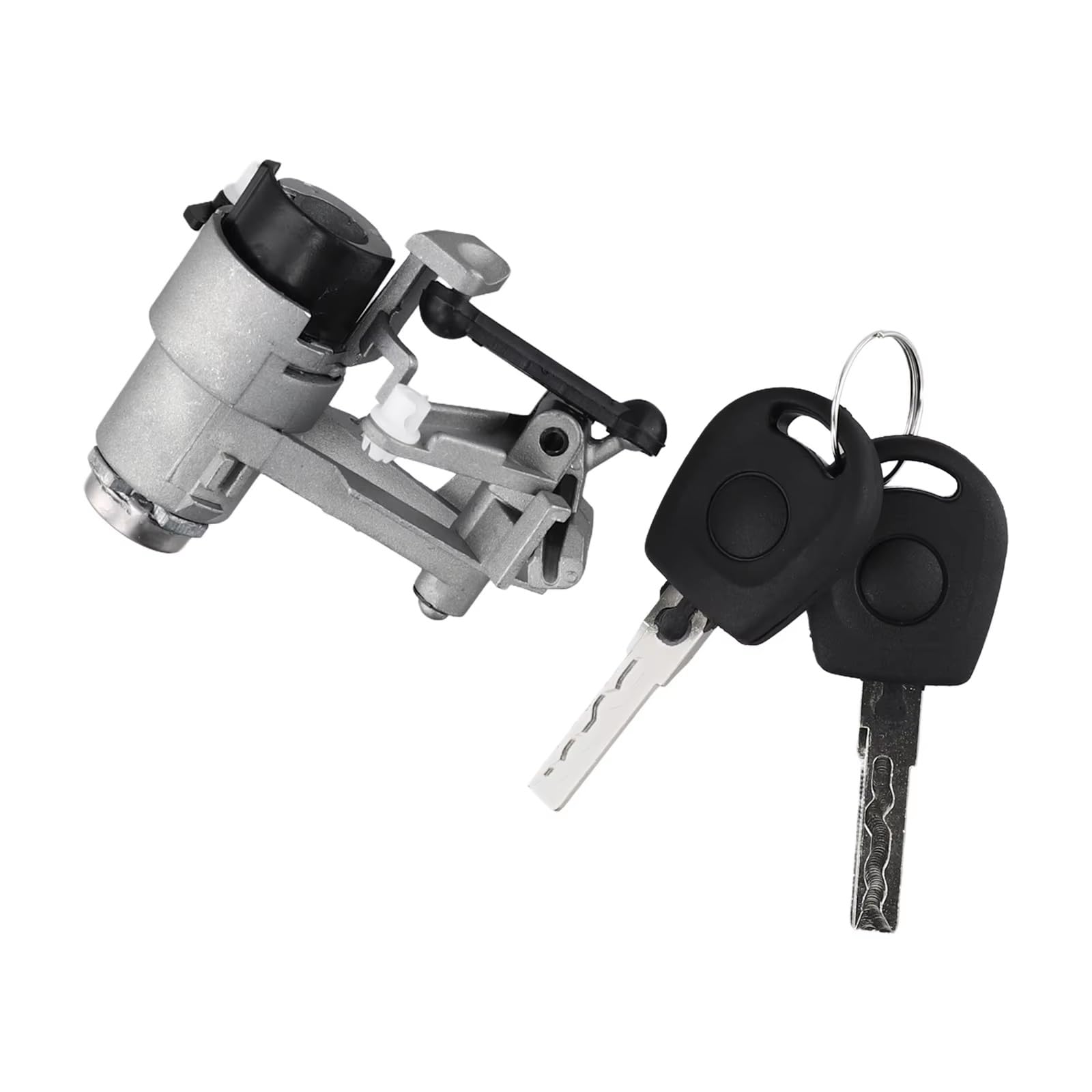 Rear Tailgate Latch Actuator Car Tailgate Cylinder Lock Cylinder Boot Locking Actuator 2 Key Compatible with VW for Golf MK4 OEM 1J6827297G