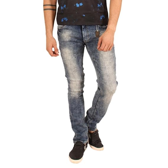 Buy Rex Straut Jeans Mens Slim Fit 