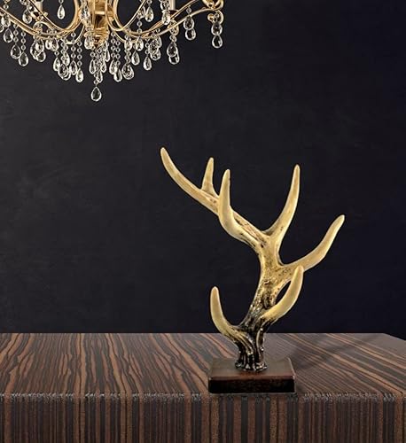 Miniatura 3 de BestGiftEver Torre organizadora de joyas con soporte decorativo de exhibición de árbol de joyería de cornamenta sintética