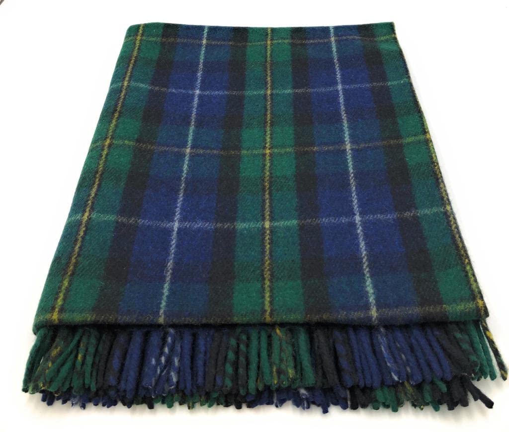 Clans Of Scotland Macneil Of Barr’s Scottish Clans – Modern Scottish Tartan Rugs /Blanket - Travel Blanket - Outdoor Blanket (Macneil Of Barr’s)