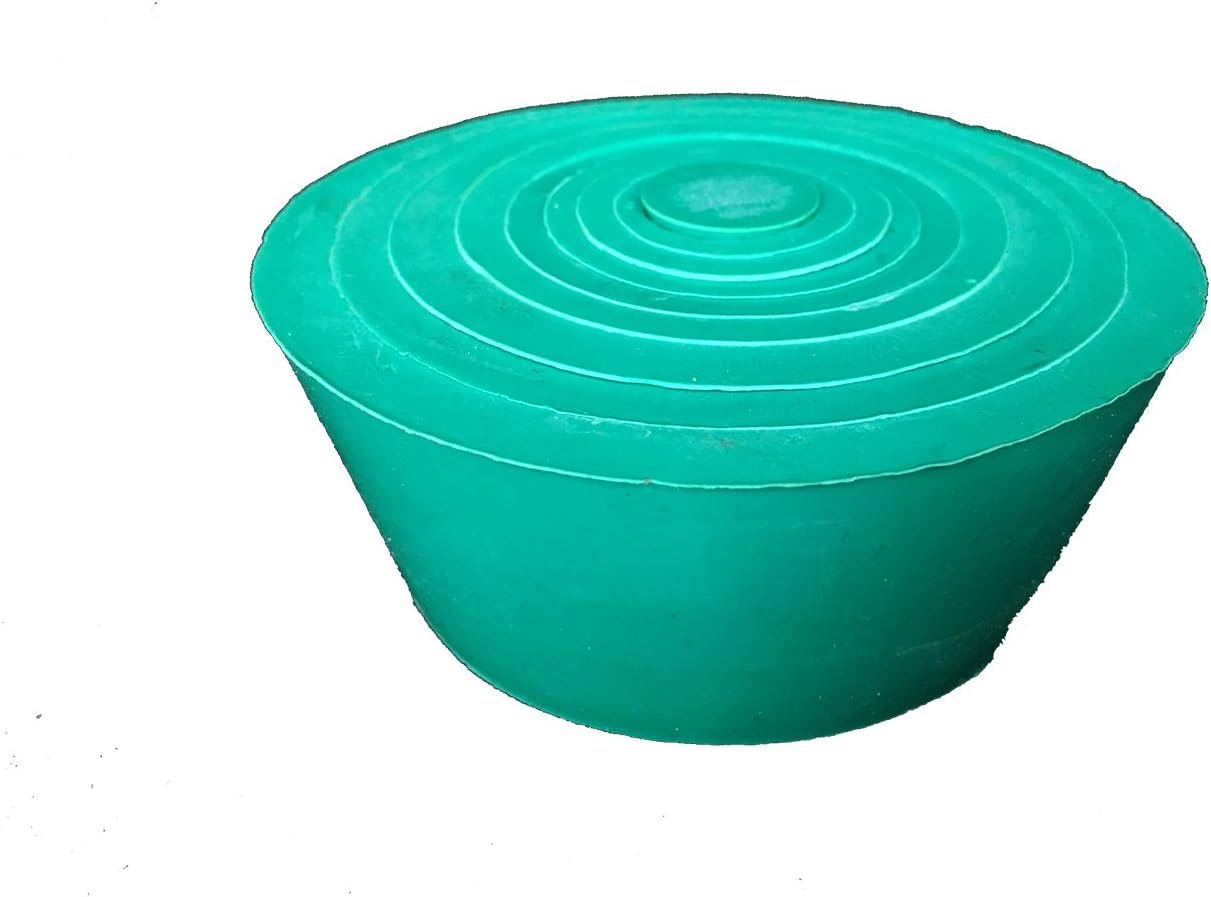 Filter Adapter Cones Set, Buchner Funnel Flask Adapter, Tapered Collar Green, Pack of 9