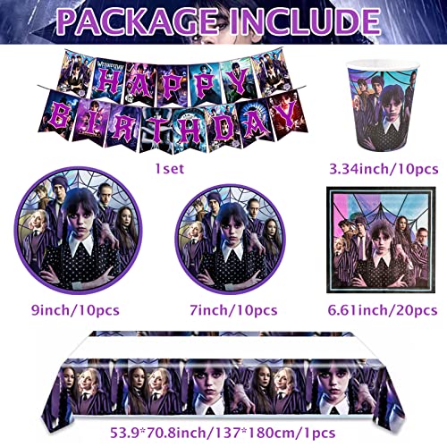 LIVESTN 52Pcs Stoviglie per Feste,Stoviglie