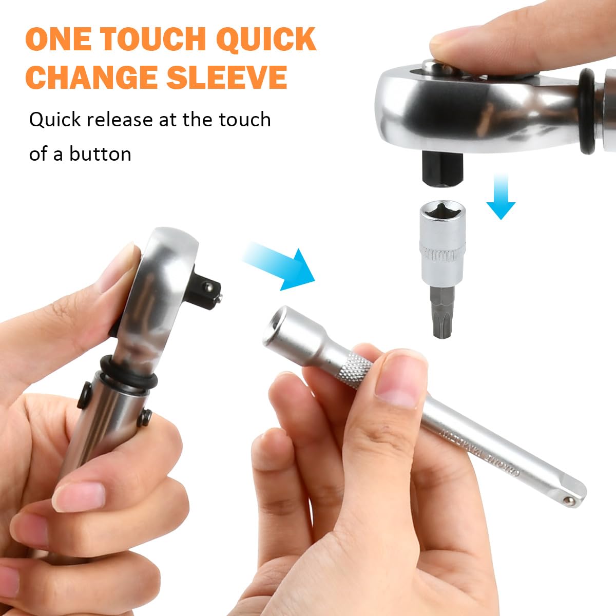 OctBird Coffret Clé Dynamométrique 1/4 13Pcs Clé Dynamométrique Moto Vélo 1-25 Nm Torque Wrench Adjustable Torque Screwdriver Set avec Extension, Coffret, Douilles Magnétique pour Vélo Moto