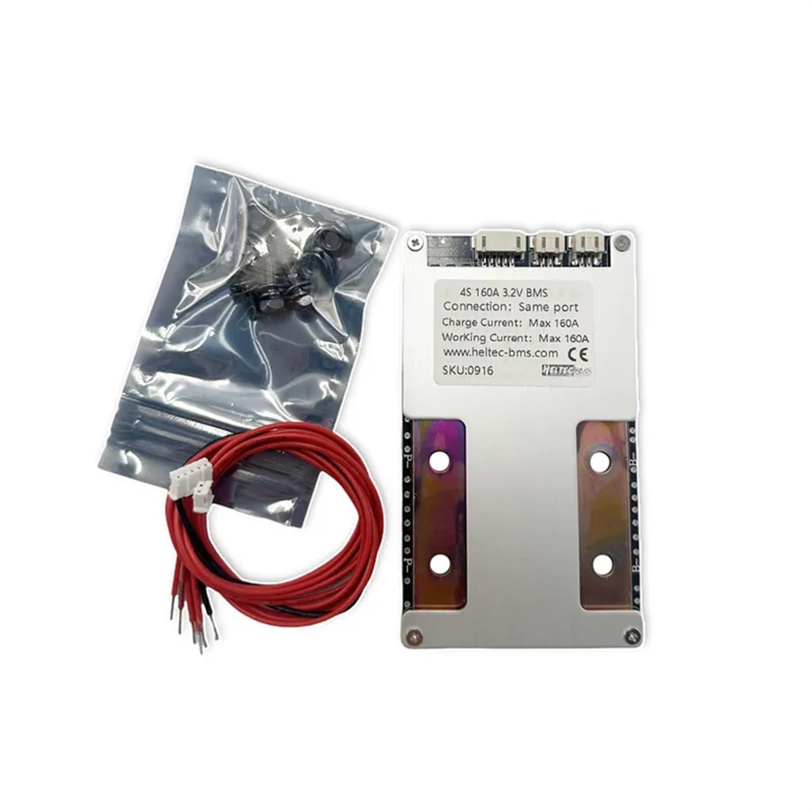 BMS 4S LiFePO4 160A : panneau de protection pour batterie lithium 12V d'onduleur et hélice marine