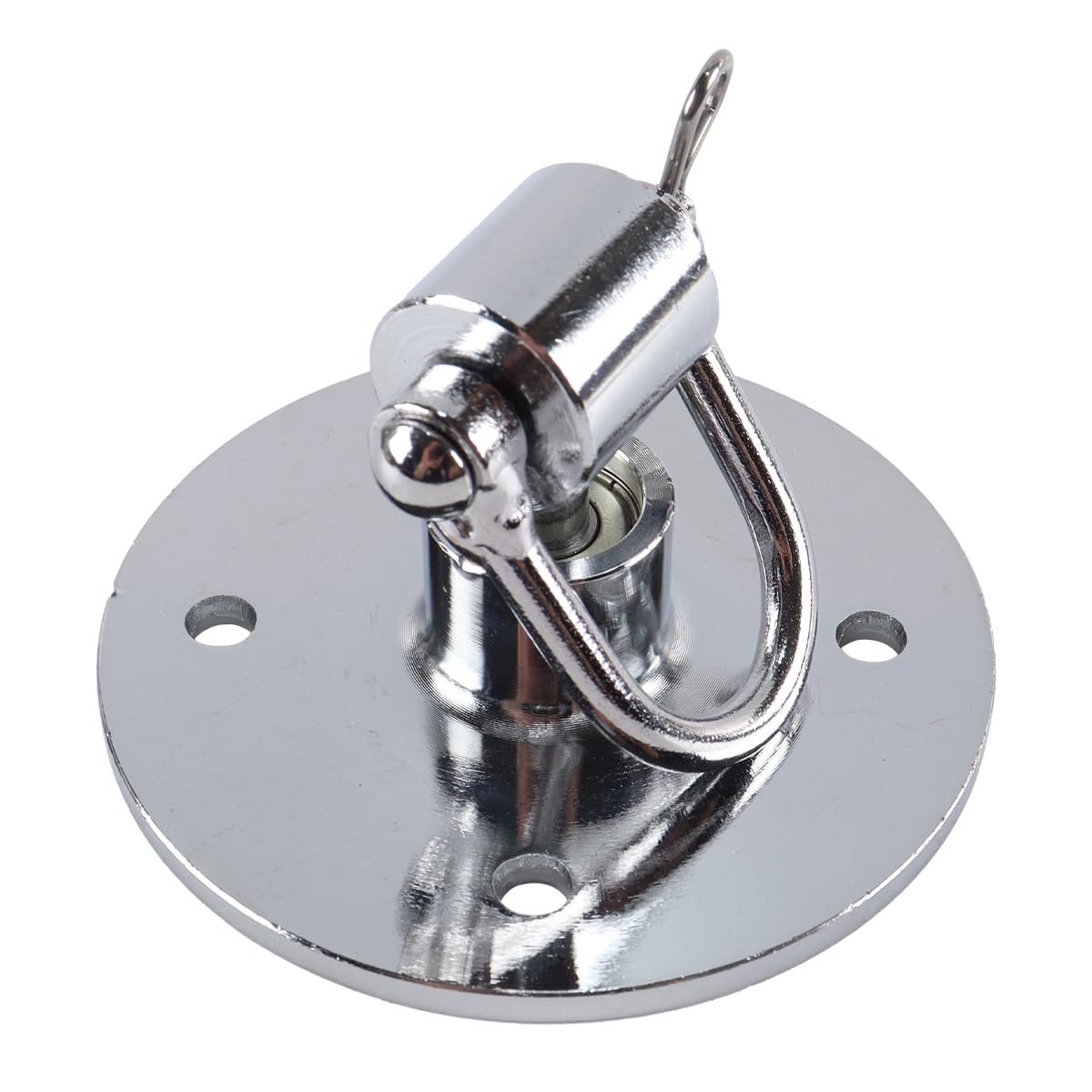 Gancho de techo giratorio multidireccional para perchas de boxeo y sacos de boxeo, accesorios de soporte de pared resistentes con tornillos de montaje (1 juego)