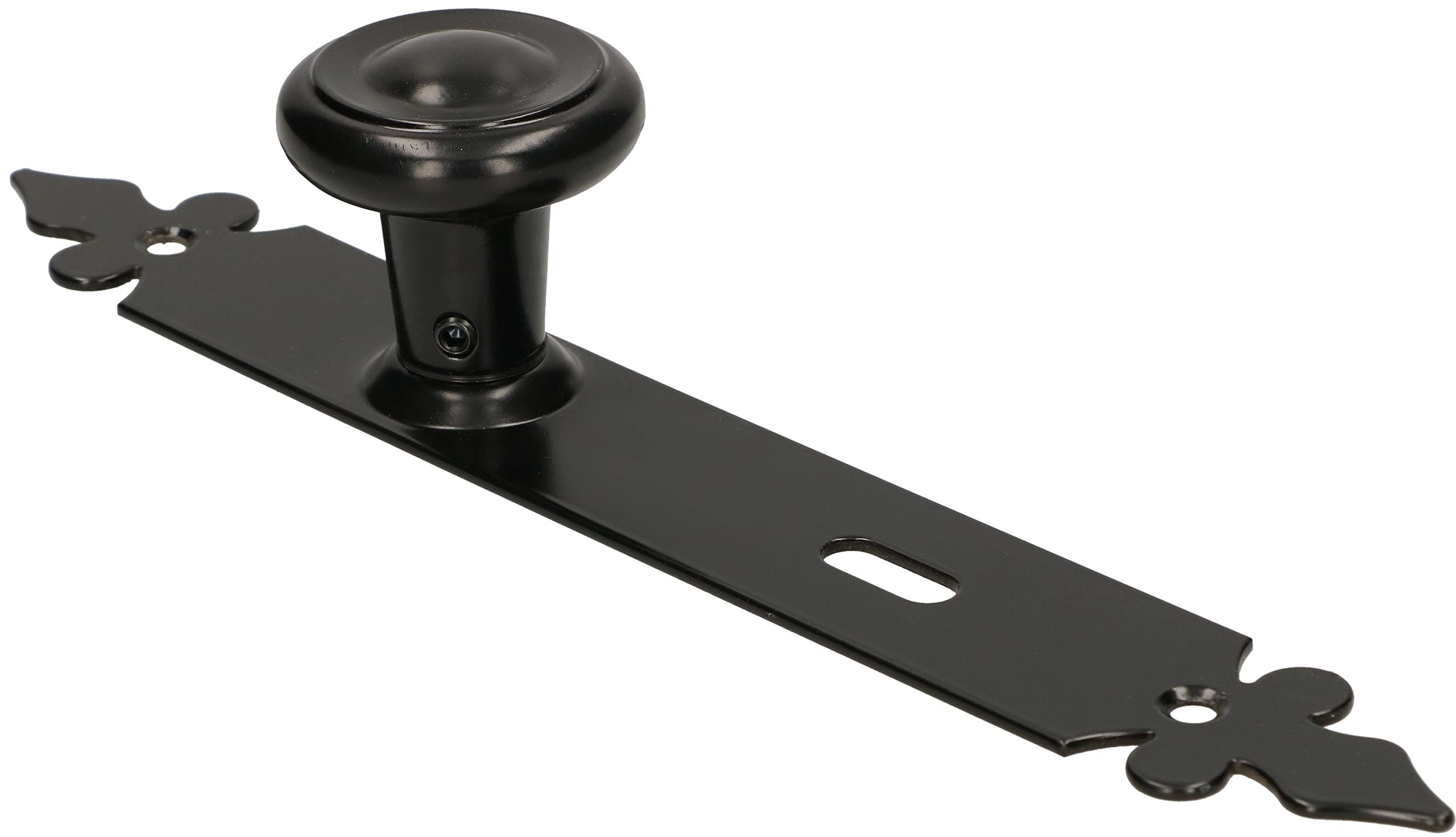 Manilla Puerta Aluminio Juego De 2 Manillas Para Puerta KOTARBAU - Aluminio Negro, Perfil Europeo 72mm Picaporte Puerta Interior