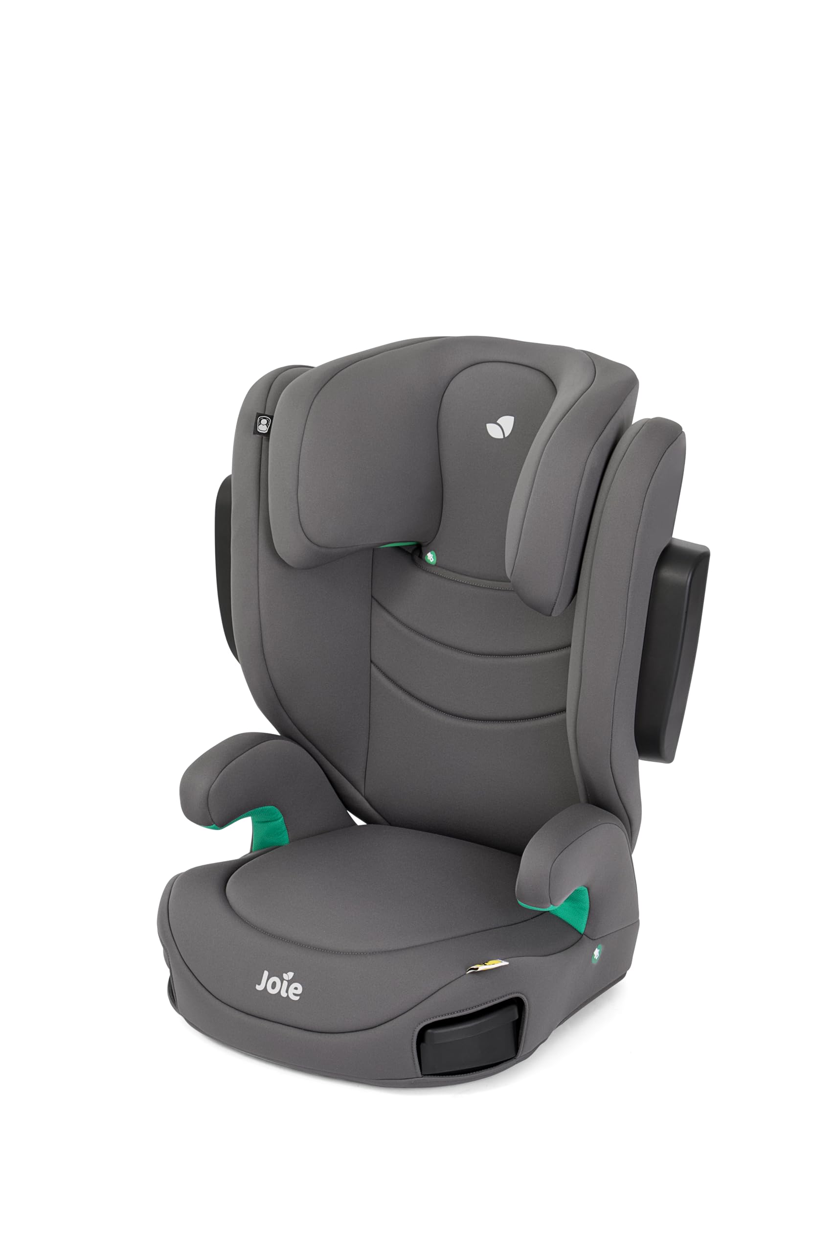 Joie i-Trillo™ R129 rialzo auto i-Size, leggero, protezione dagli impatti laterali, installazione con cintura facile – da 3,5 a 12 anni (100–150 cm) (Thunder)
