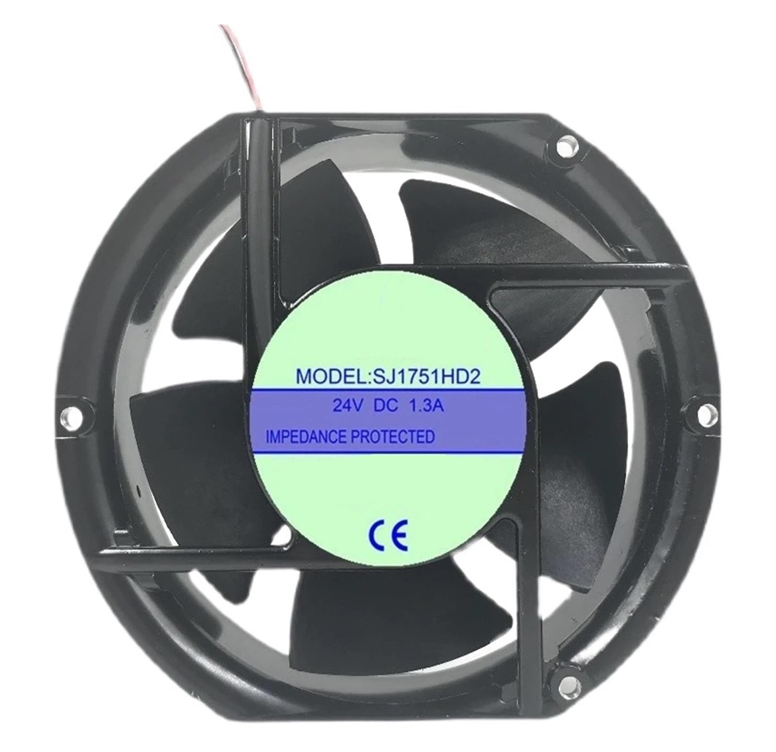 Ventilateur SJ1751MD2 DC24V 3500 à 3 fils pour boîtier et serveur