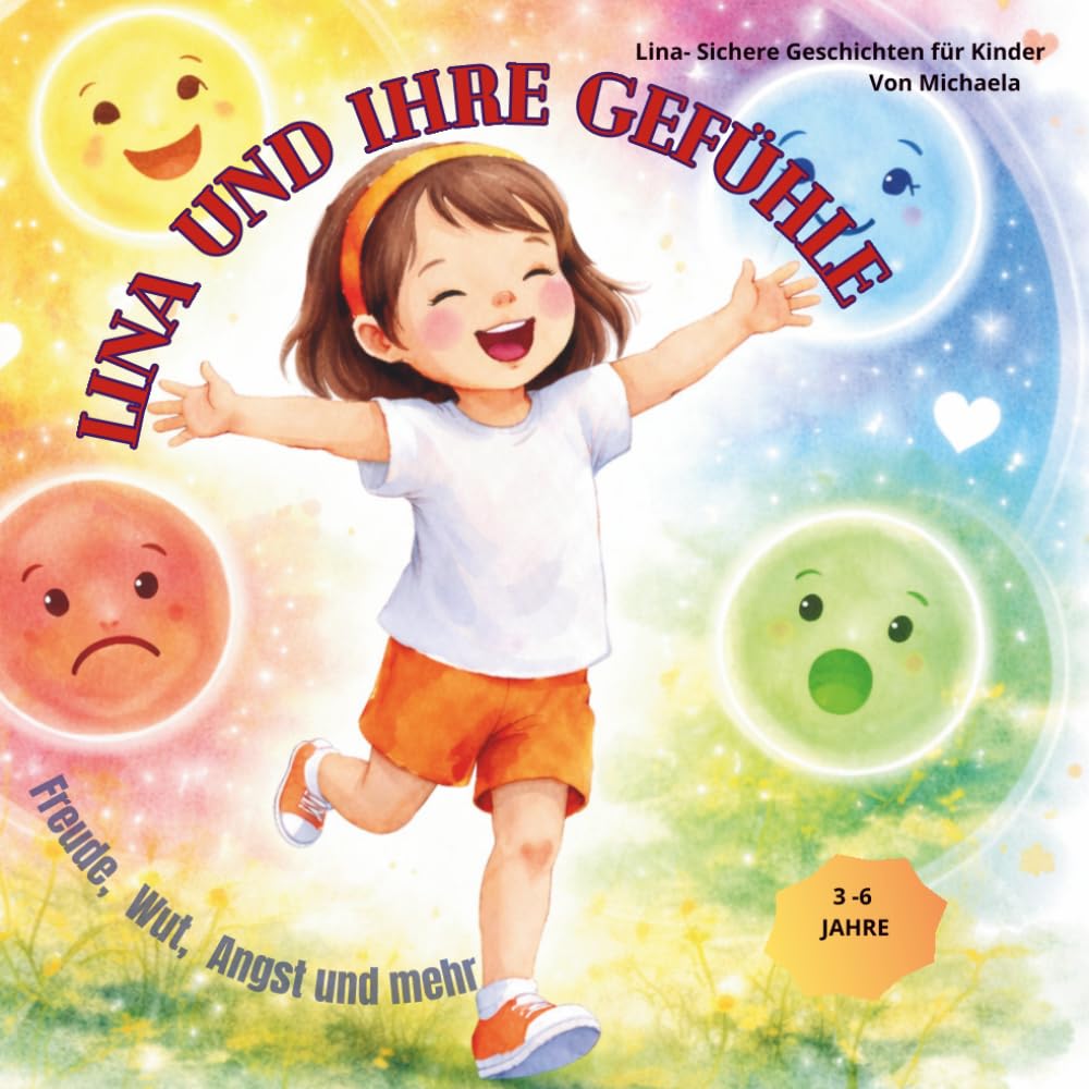 Lina und ihre Gefühle: Freude, Wut, Angst und mehr (Lina- Sichere Geschichten für Kinder)