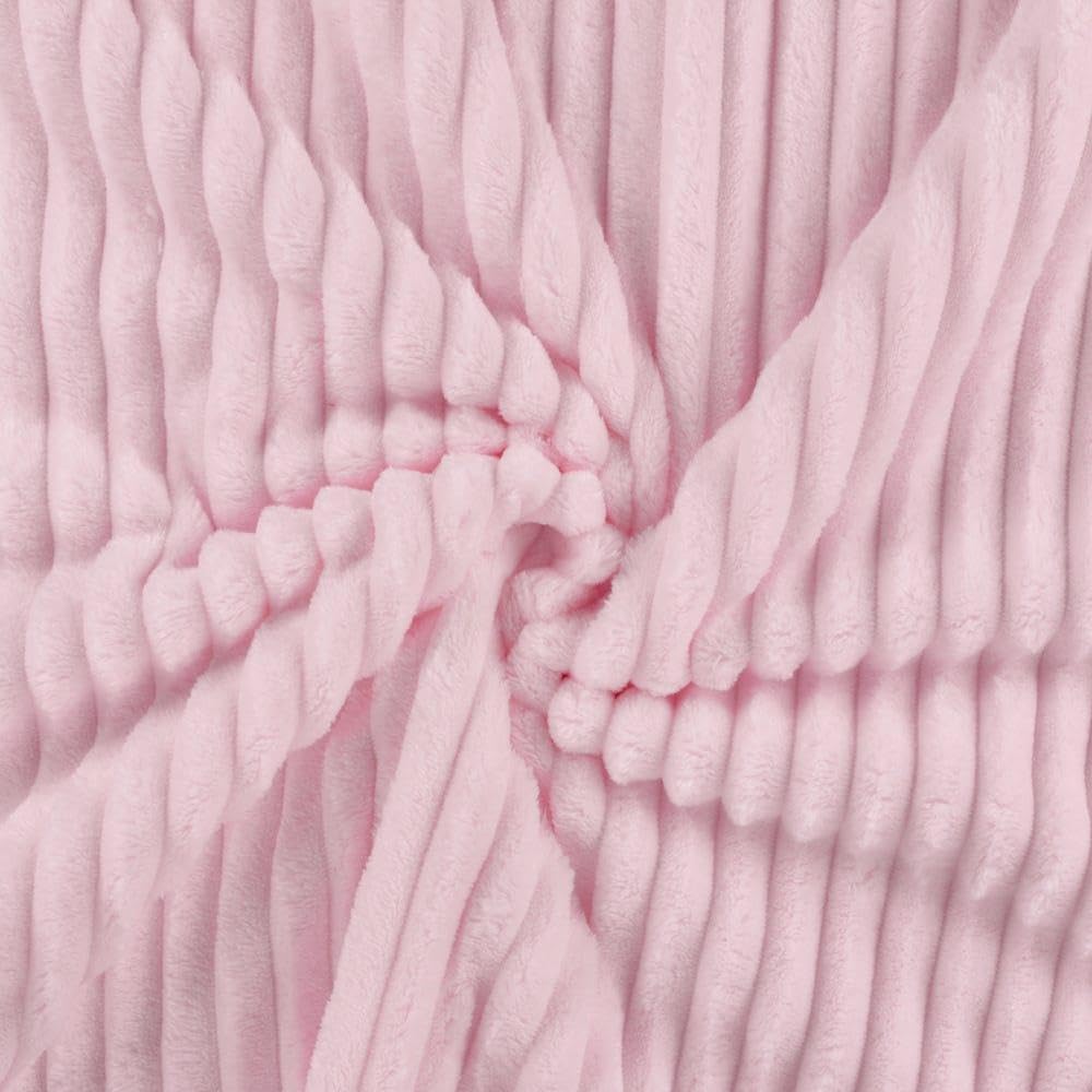 Crs Fur Fabrics Red Cuddlesoft Fleece Jumbo Cord Fabric Material Baby Rose 1Mtr