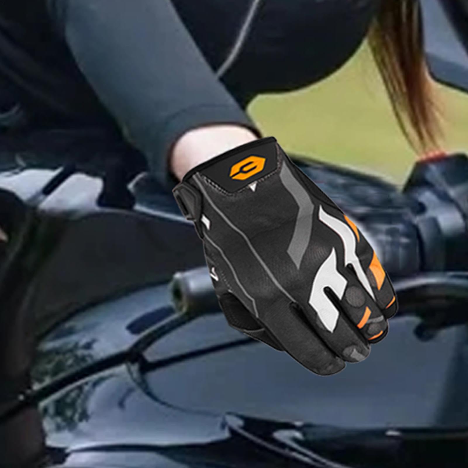 Guanti da moto, Guanti da moto da uomo | Guanti da equitazione | estivi,Guanti da motociclista per uomo Moto, Guanti da moto touchscreen antiscivolo, traspiranti per uomo Donna Motocross