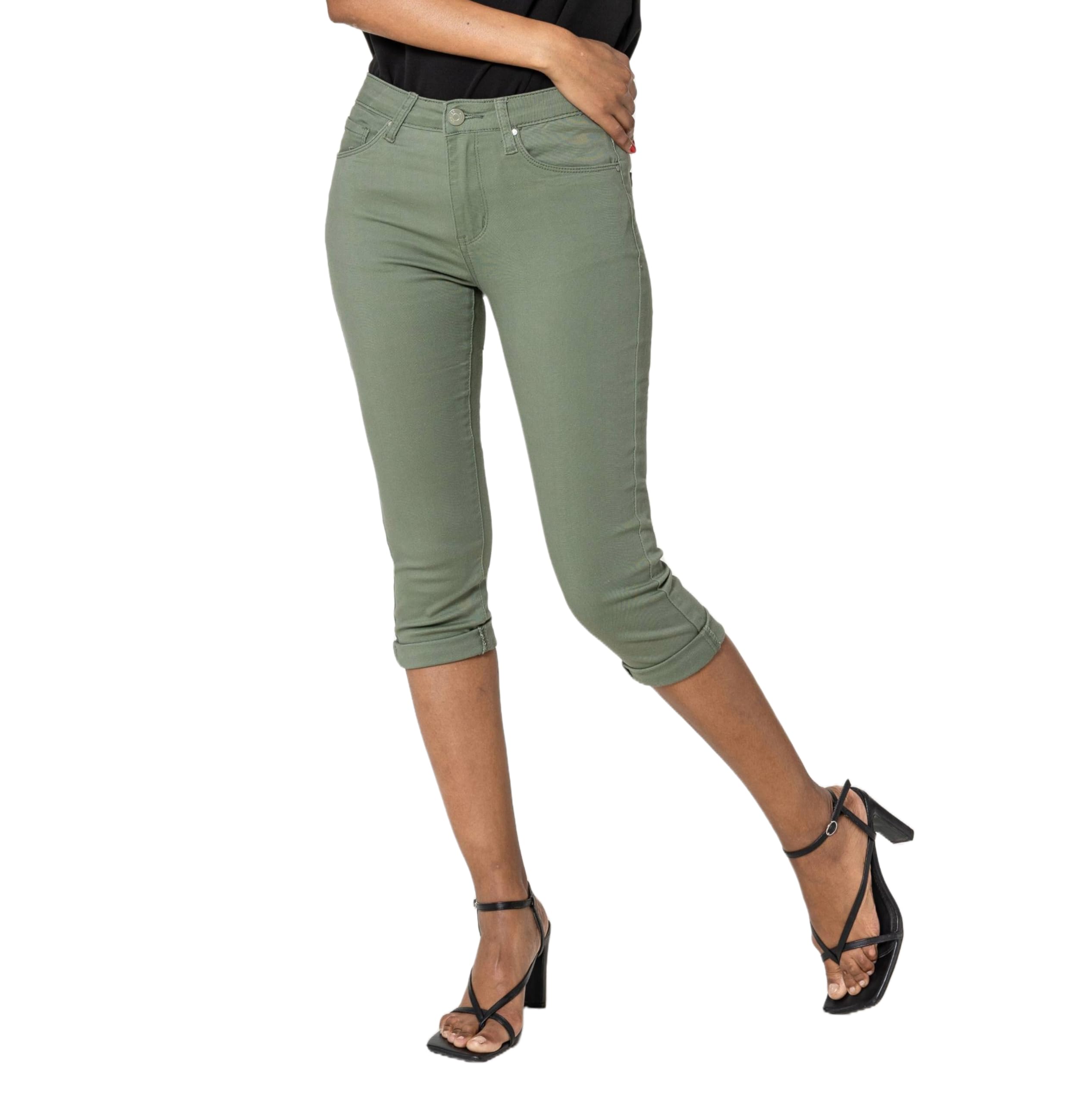 Nina Carter P230 - Pantalones vaqueros para mujer, corte ajustado, cintura alta, pantalones vaqueros de verano