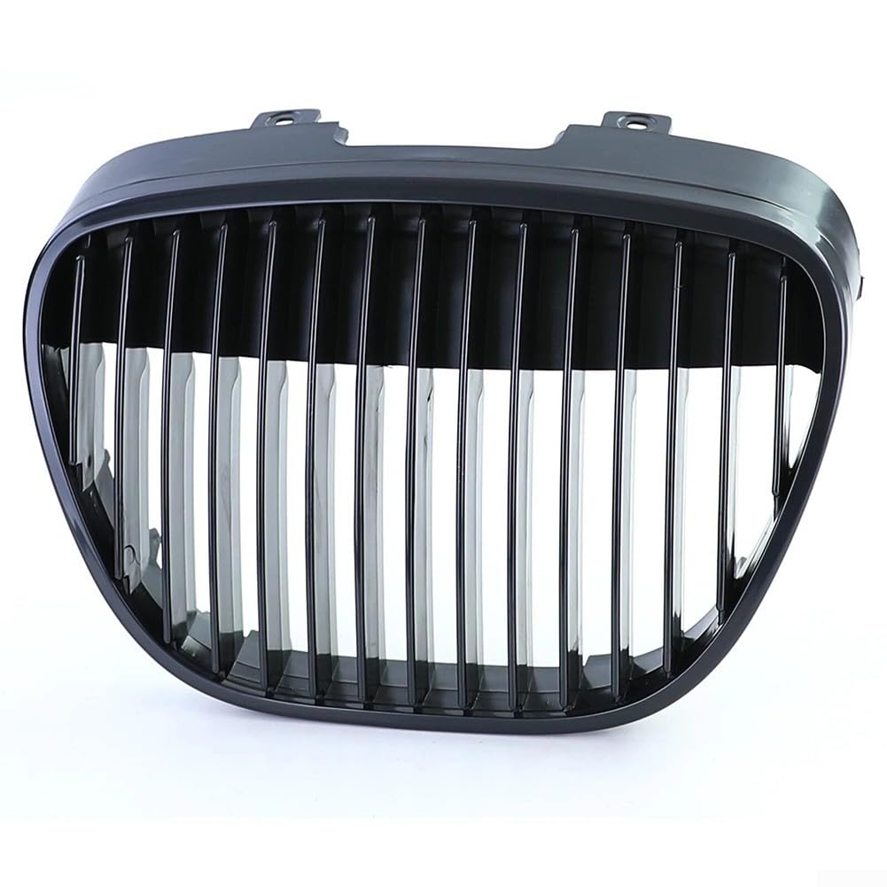 Rejilla delantera sin emblema estilo OEM para Seat para Ibiza 2002-2009, material ABS, pieza de repuesto compatible Seat 6L