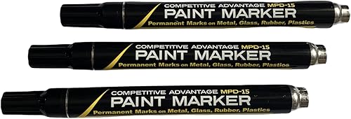 Marcador de pintura esmaltada de ventaja competitiva MPD Permanente Impermeable Resistente a los rayos UV