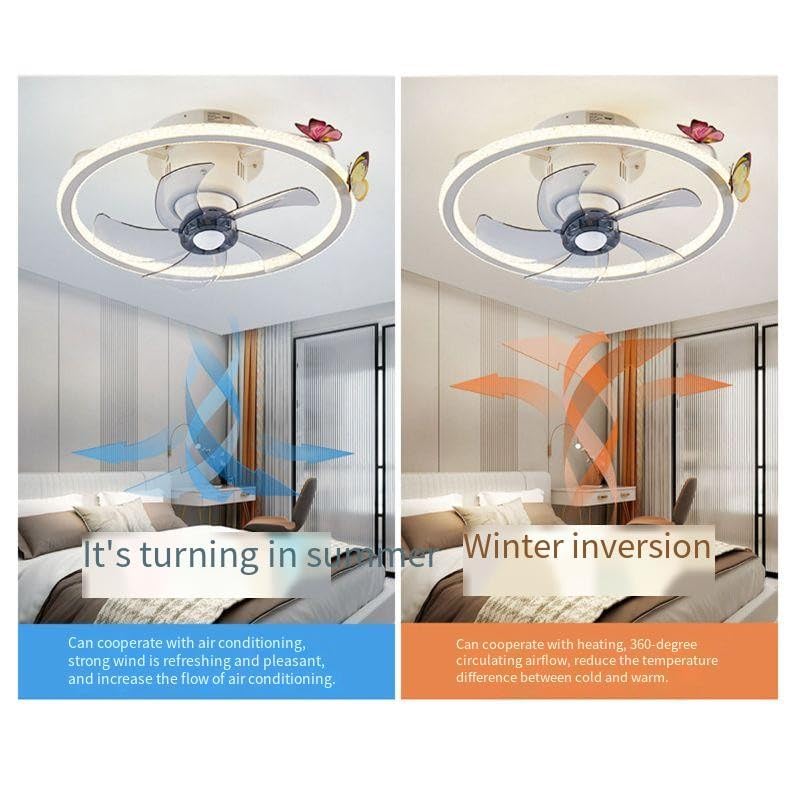 Ventilateur de plafond éclairant et enceinte Bluetooth : fraîcheur musicale 3D - 6