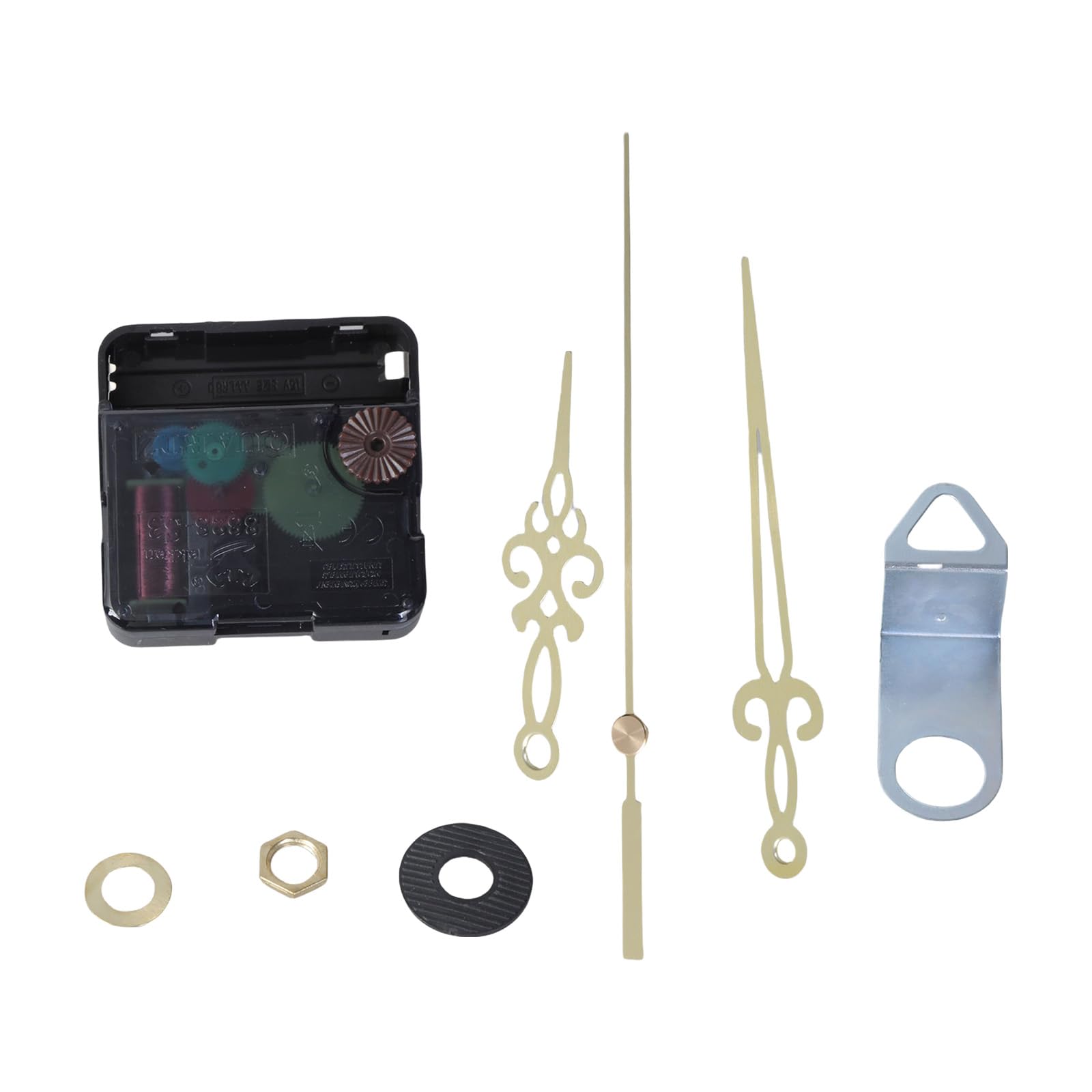 PANGBOER Quiet Quartzs Clock Movement Kits with Antique Arrowed Hands for Wall Clocks Accurate Timekeeping Replacement Mechanism