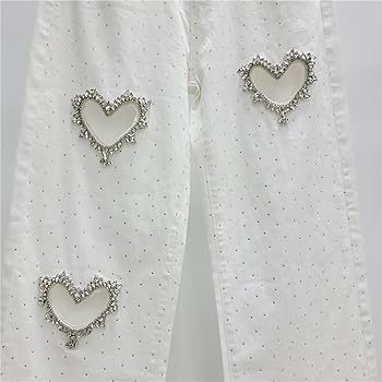 【epine】heart high-waist straight pants epine】heart high-waist straight pants
