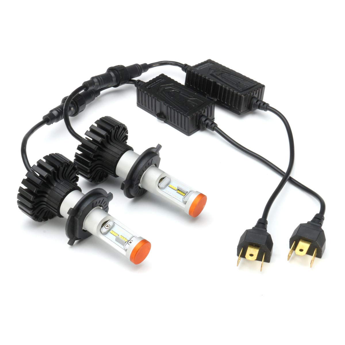 2Pcs H7/9005/9006/H10 6500K Led Faros Faros Bulbo Conversión Kit - H7