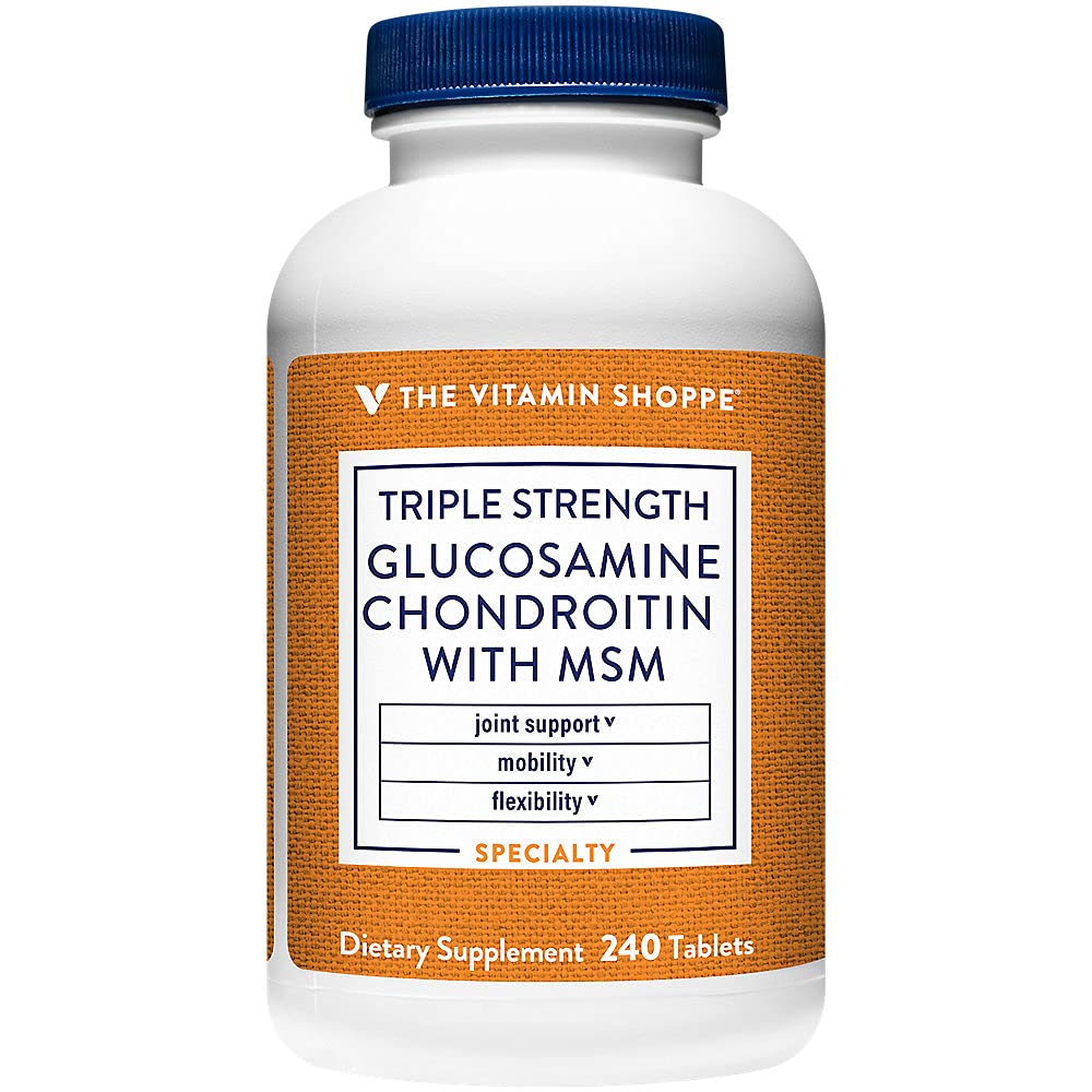 Buy The Shoppe Triple Strength Glucosamine Chondroitin with MSM 1,500