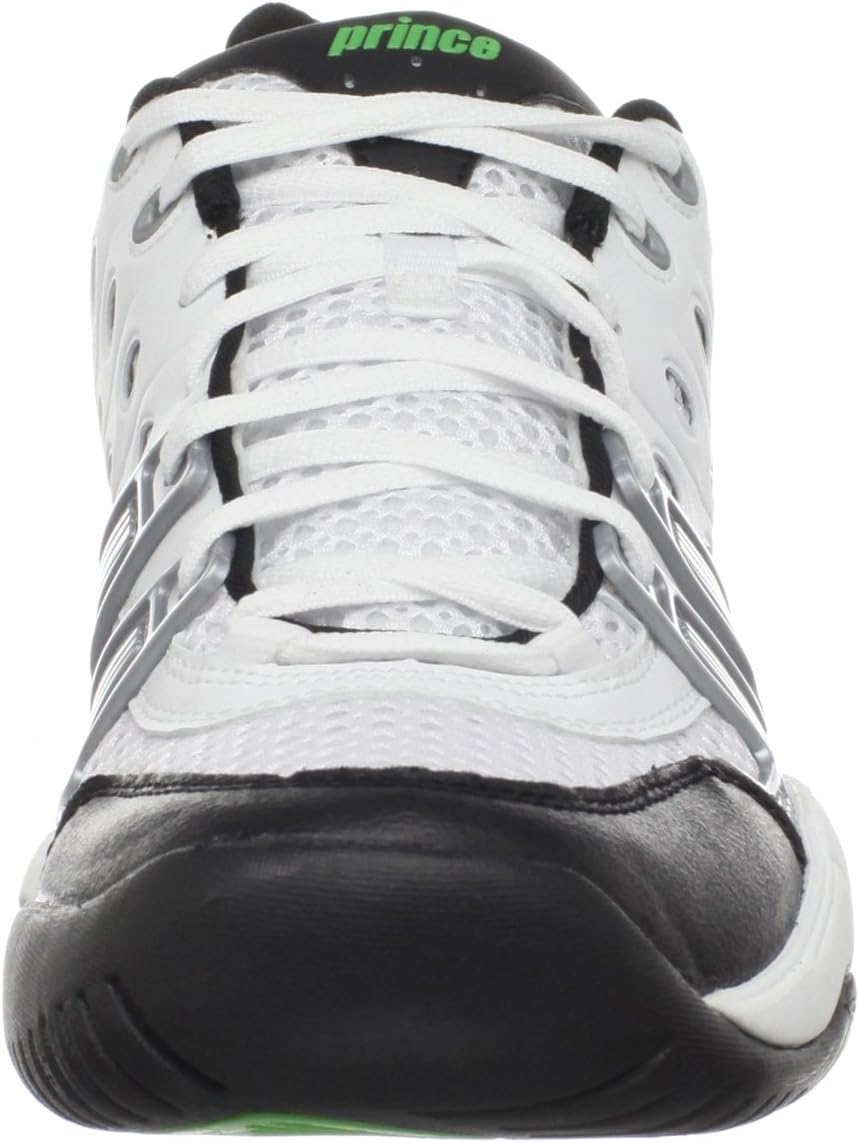 Prince Men's 8P984149-T22 Tennis Shoe,White/Black/Green,8 M US - Image 2