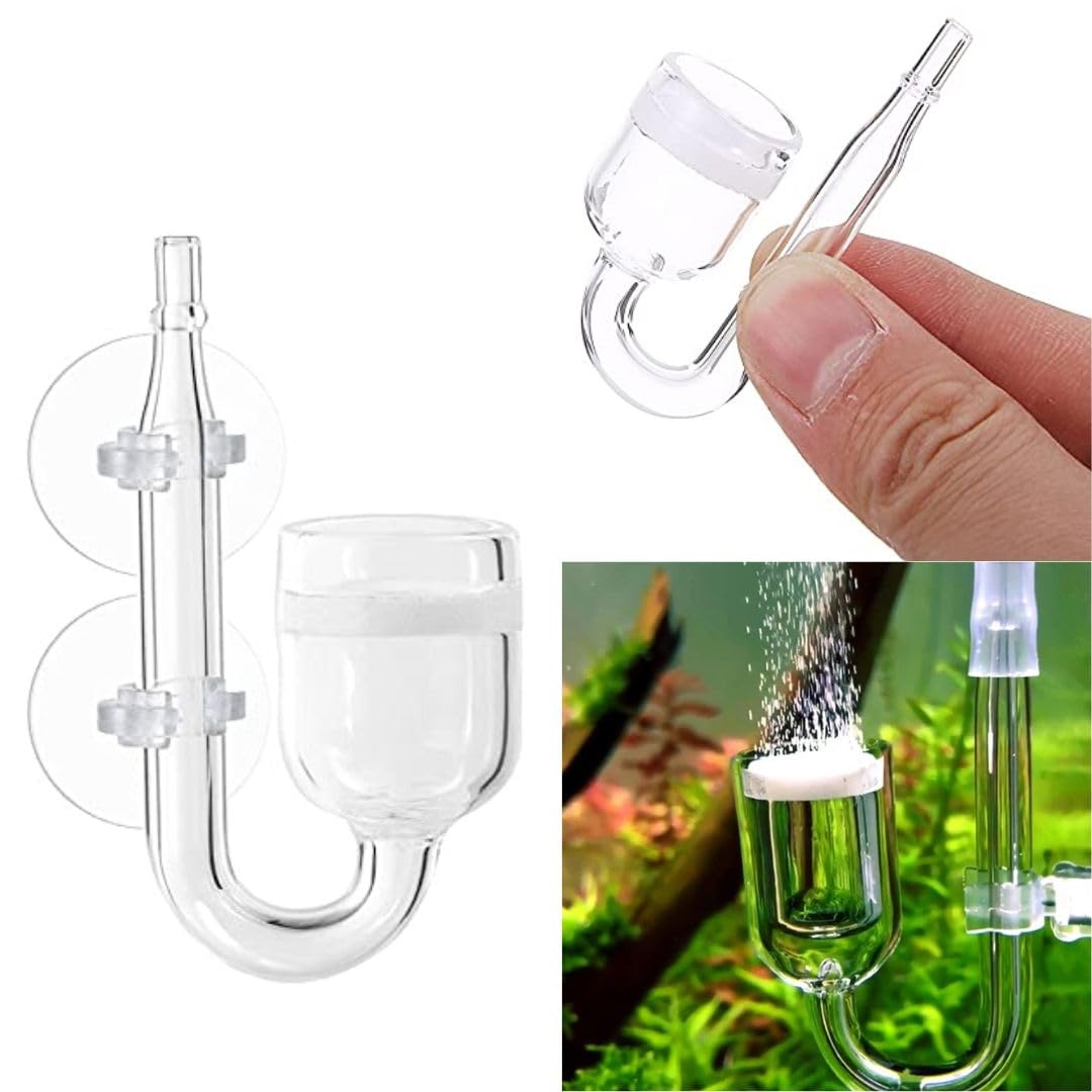 VAYINATO® Nano Glass Co2 Diffuser for Aquarium Fish Tank by Petzlifeworld (B0CHJ57BT7) Amazon Price History, Amazon Price Tracker