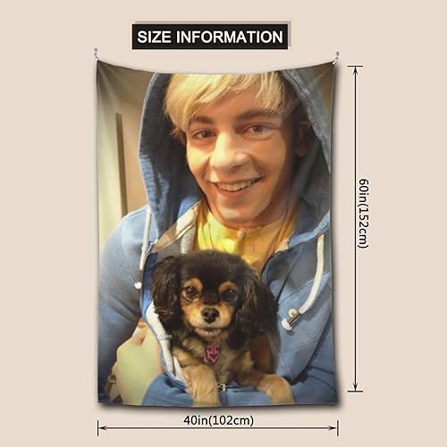 Miniatura 3 de Arichwhoo Ross Lynch - Tapiz para colgar en la pared para dormitorio, estético, sala de estar, tapiz para hombres y mujeres, 60 x 40 pulgadas