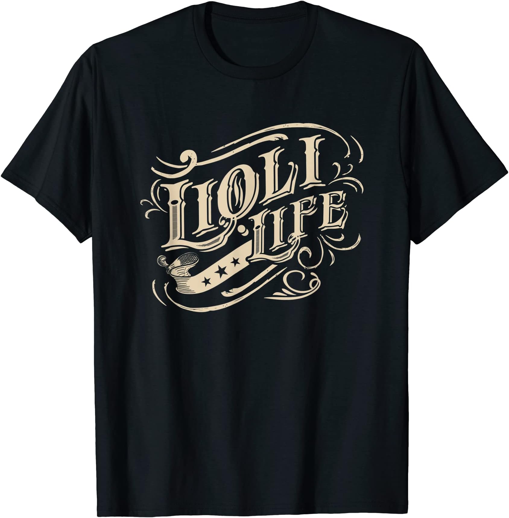 LIOLI.LIFE Baseball Apparel Script Logo T-Shirt
