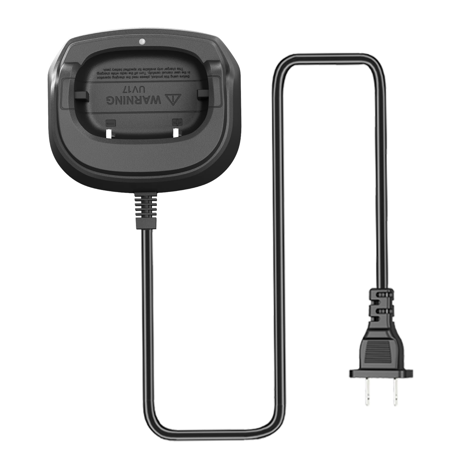 UV-17R Charger Desktop with Indicator Light for Two Way Radio Accessory Output DC8.4V Walkie Talkie Battery Charging for UV-21 Pro