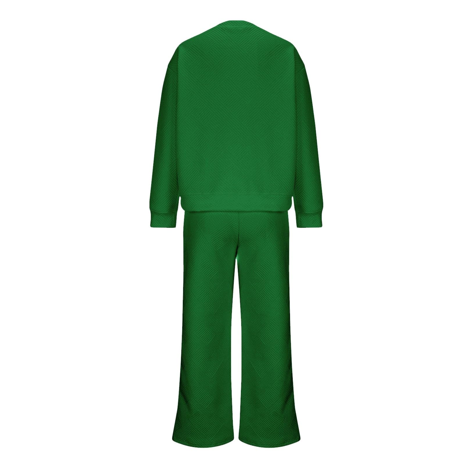 Generico Tuta Donna Completa Autunnale 2026 in Tinta Unita A Coste con Coulisse E Pantaloni A Zampa Larga Look Sportivo E Raffinato Tuta Completa Donna