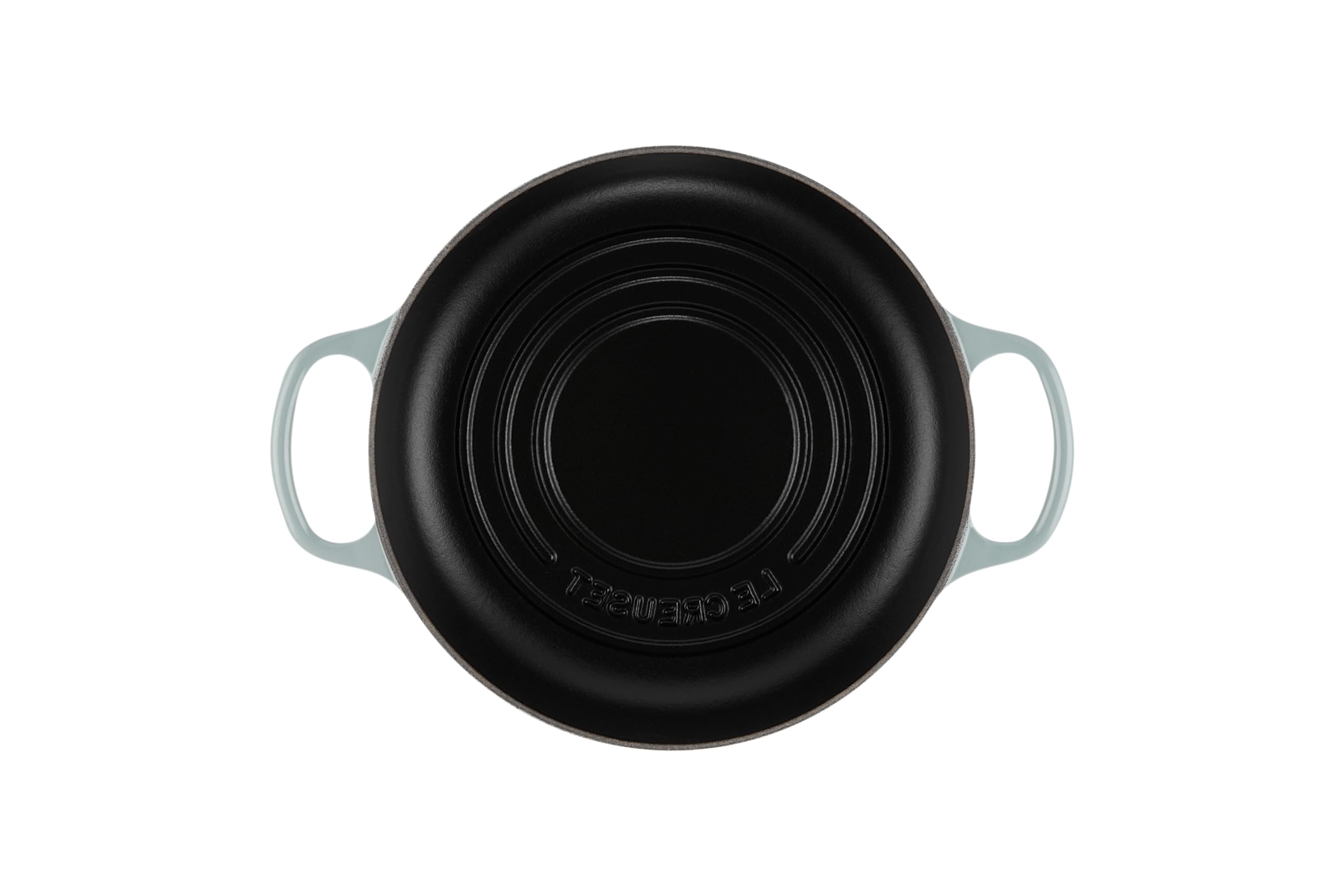 Le Creuset Signature Brot Bräter aus Gusseisen, 24 cm, Sea Salt