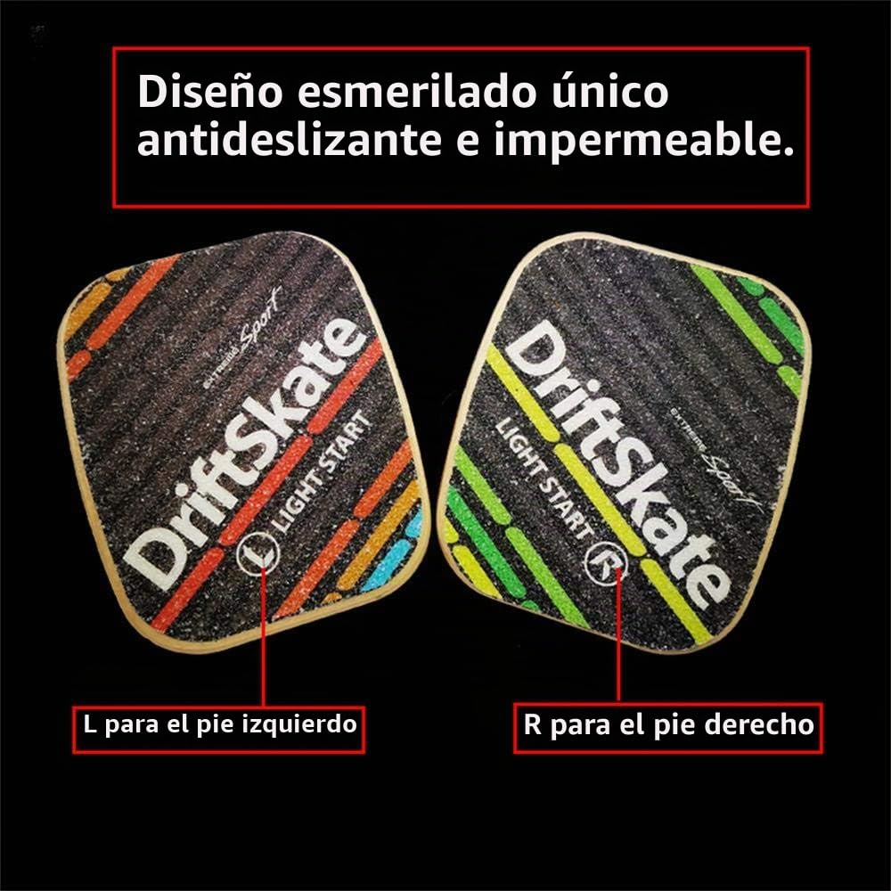 Emocionantes Freeline Skates para Exteriores con Drift Plate, Ruedas de Poliuretano Suaves y duraderas y rodamientos ABEC-9, Disfruta de la diversión del Patinaje y desafía Tus límites