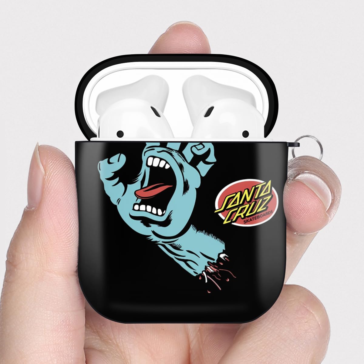 AirPods 2 pro 本体とSanta Cruz AirPodsケース Amazon | サンタクルーズ SANTA CRUZ AirPods 第2世代 ケース