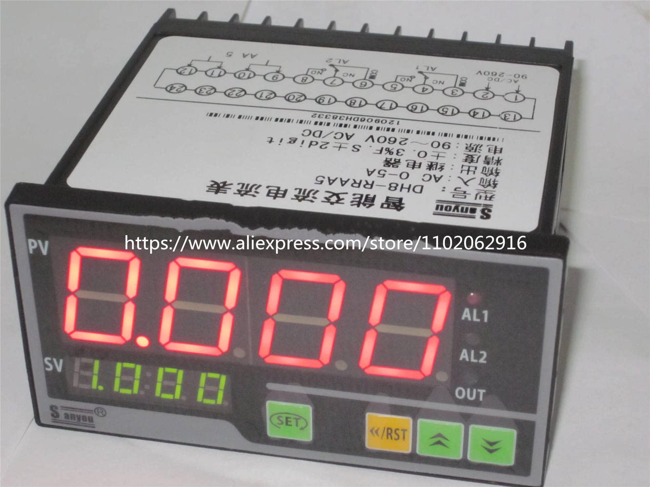 1PCS DH8-RRAA5 Intelligent AC Aammeter