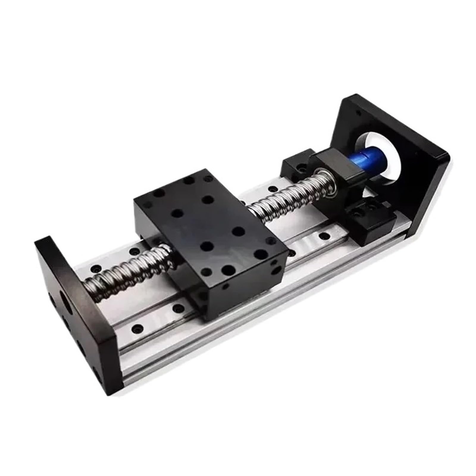 Metallkugelgewindespindelmutterende Bearbeitungsschlittenachsen-Tischverfahrweg 100-500 mm MGR12 12 mm Linearführung SFU1204 Kugelgewindespindel-Linearantrieb-Bundle-Kit (400 mm)