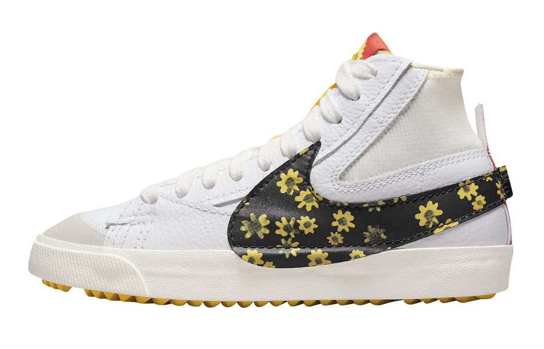 Nike Blazer Mid '77 Jumbo Men's Shoes White/Habanero Red/Vivid Sulfur/Multi-Color (Men'