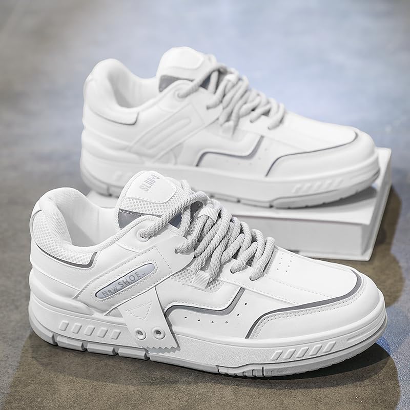 Men's Casual Shoe, Classic Lace-Up Low Top Loafer, Fashion Sneaker - in Medium Wide Width Sizes Men's Fashion Sneakers2